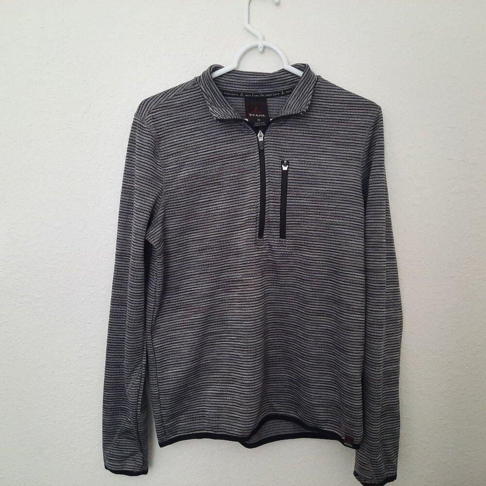 PrAna mens   1/2 Zip Sweater Pullover Size S